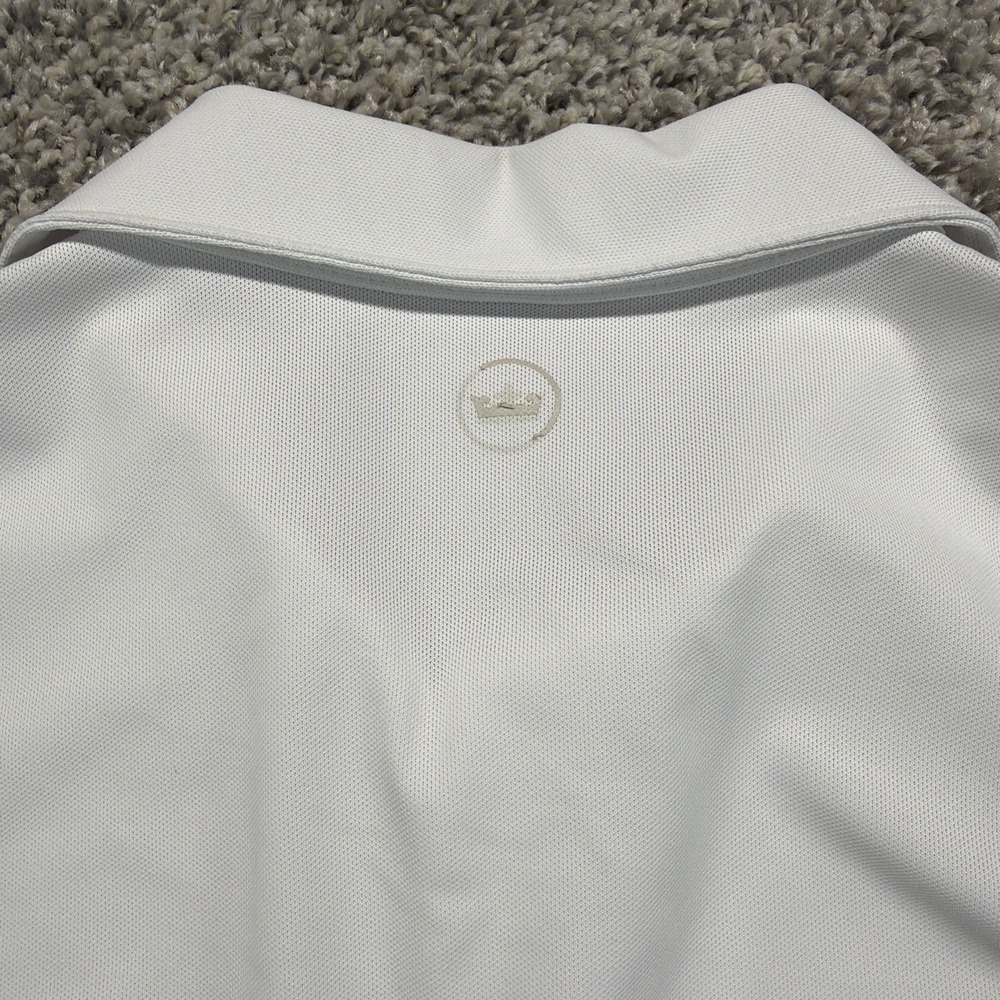 Peter Millar Crown Crafted Medium Solid White Per… - image 6